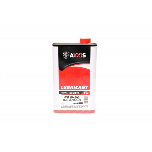 Олива трансміс. AXXIS 80W-90 GL-4/GL-5 (Каністра 1л)