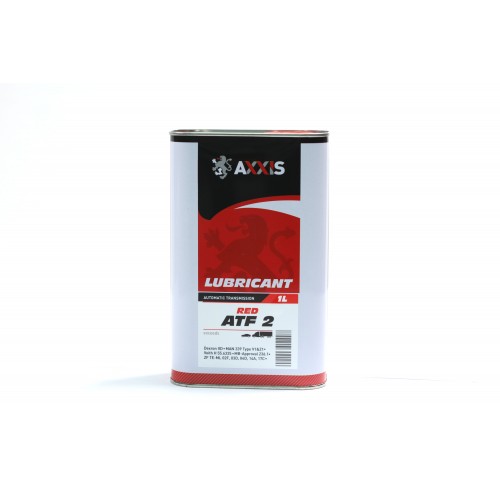 Масло трансміс.(червоне) AXXIS ATF 2 (Каністра 1л)