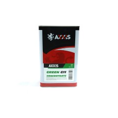 Антифриз <AXXIS> GREEN концентрат G11 (-80C) зелений (Каністра 4л)