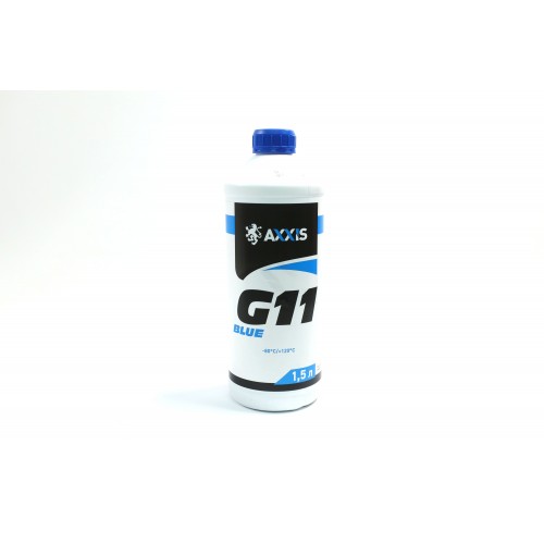 Антифриз <AXXIS> BLUE концентрат G11 (-80C) синій (Каністра 1,5л)