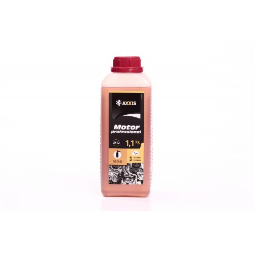 Активна піна AXXIS MOTOR Professional (Очищувач двигуна) (каністра 1л)
