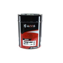 Олива трансмісійна AXXIS 75W-80 GL-4+  20л
