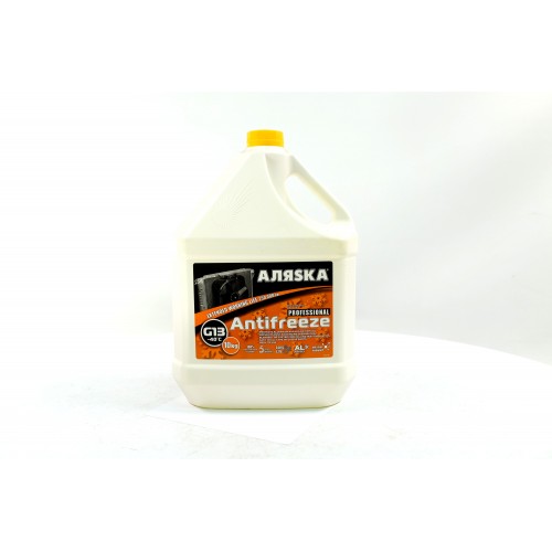 Антифриз Аляска ANTIFREEZE-40 жовтий (Каністра 10л)