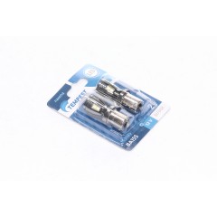 Лампа LED покажчиків поворотів і стоп-сигналів 12V BA15S 14SMD WHITE <TEMPEST>