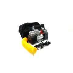 Компресор, 12V, 10Атм, 60л/хв, 2 -х поршневий, клеми, шланг 5м. < ДК>