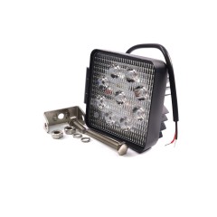 Фара LED додаткова 12/24V/13,5W (9 діодів) (квадратна) <ДК>