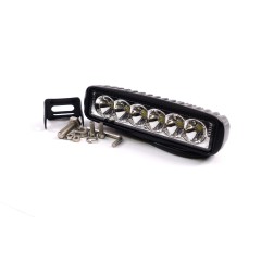 Фара LED прямокутна 18W, 6 ламп, 159,8 * 45,2,2мм, вузький промінь <ДК>
