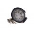 Фара LED додаткова 12/24V/24W (8 діодів) (кругла) 110х128мм, широкий промінь <ДК>