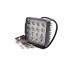 Фара LED прямокутна 48W, 16 ламп, 110 * 110мм, вузький промінь <ДК>