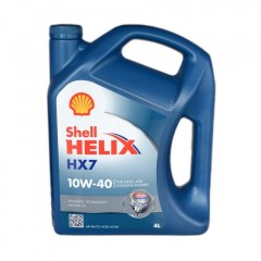 Моторна олива Shell Helix HX7 10w40 4л SN/CF A3/B4 (синій)