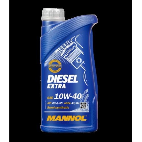 Моторна олива Mannol Diesel Extra 10w40 1л CH-4/SL
