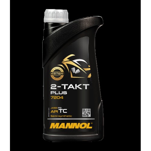 Моторна олива Mannol 7204 2Takt Plus TC 1л