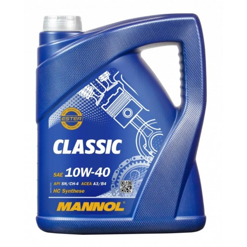 Моторна олива Mannol Classic 10w40 5л SN/CH-4