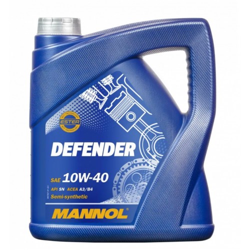 Моторна олива Mannol Defender 10w40 4л SN