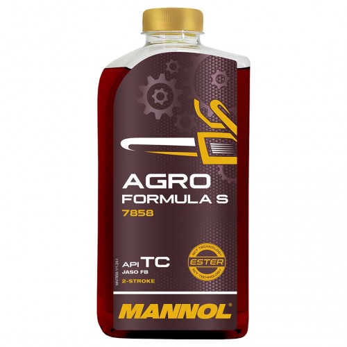 Моторна олива Mannol 7858 AGRO for STIHL API TC 1л