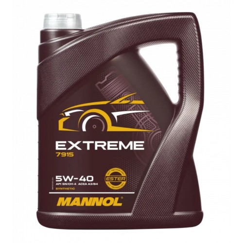 Моторна олива Mannol Extreme 5w40 5л SN/CH-4