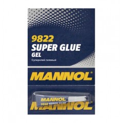 Клей секундний Mannol 9822 GEL Super Glue 3гр