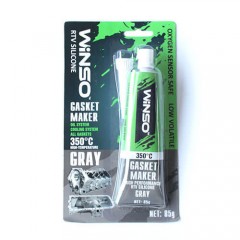 Герметик силіконовий високот. +350С Winso сірий 85г 310100