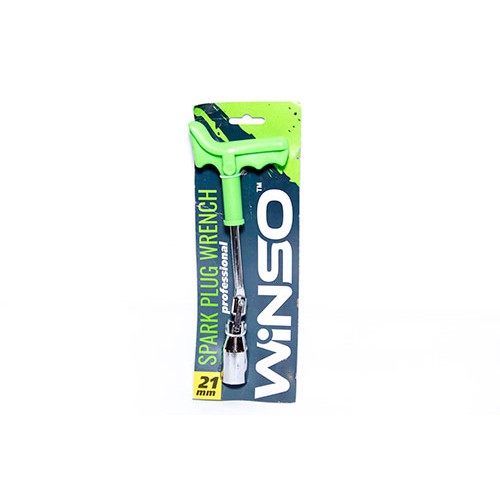 Ключ свічковий Winso 21мм проф. з підсил. ручкою 148800