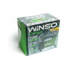 Компресор автомобільний Winso 7 Атм. 35 л/хв, 150Вт, кабель 3м, шланг 1м. 121000