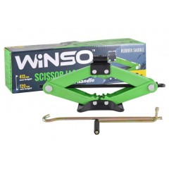Домкрат ромб. Winso 2т 120-413мм гум. подушка 122100