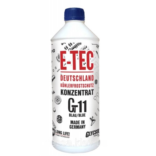 Концентрат антифризу Gt11 E-TEC Glycsol синій 1,5л