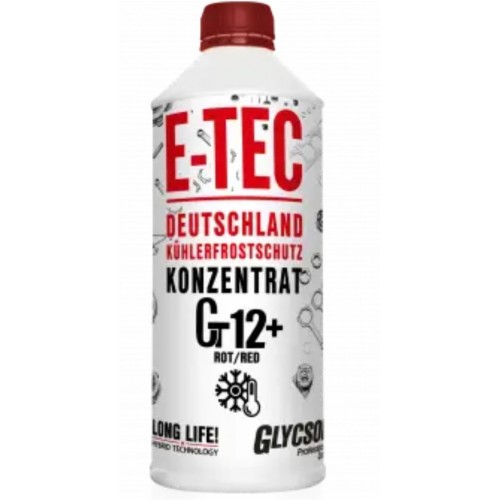 Концентрат антифризу Gt12+ E-TEC Glycsol червоний 1,5л
