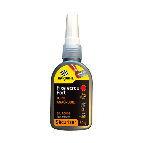 Фіксатор різьби червоний FIXE ECROU FORT ROUGE BARDAHL 50г. 49913