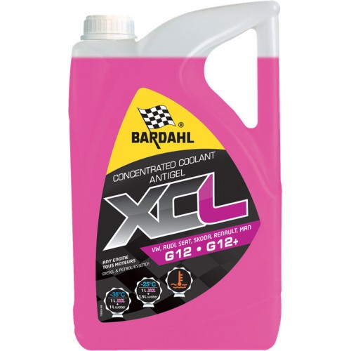 Концентрат антифризу G12+ BARDAHL RED ANTIFREEZE - ANTIGEL ROUGE червоний 5л. 7113R