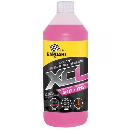 Антифриз G12+ (-35) BARDAHL LIQUIDE DE REFROIDISSEMENT ROUGE червоний 1л. 8511