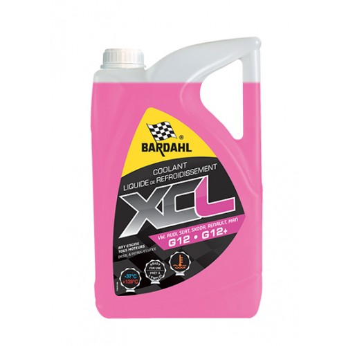 Антифриз G12+ (-35) BARDAHL LIQUIDE DE REFROIDISSEMENT ROUGE червоний 5л. 8513