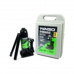 Домкрат гідравлічний телескопічний Winso 5т 195-380мм карт. упак. 170500