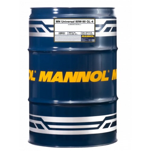 Трансмісійна олива Mannol Universal Getriebeoil 80w90 60л GL-4 MN8107-60