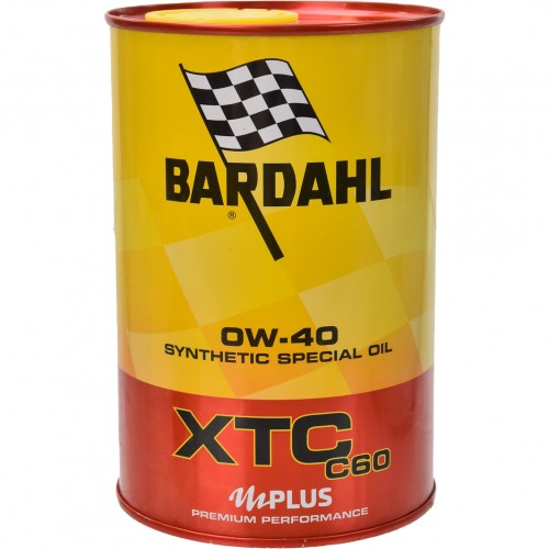 Моторна олива BARDAHL (metal) XTC C60 0W40 AUTO 1л. SL/CF A3/B4 MB 229.5 VW 502.00/505.00 RN0700-RN0710 300039 (300040) 300039