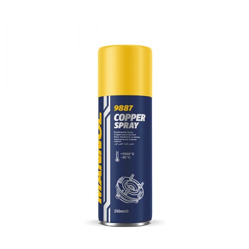 Мастило мідне високотемпературне аерозоль Mannol 9887 Copper spray 250мл