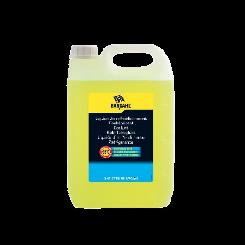 Антифриз (-35) BARDAHL UNIVERSAL COOLANT жовтий 5л. 7323