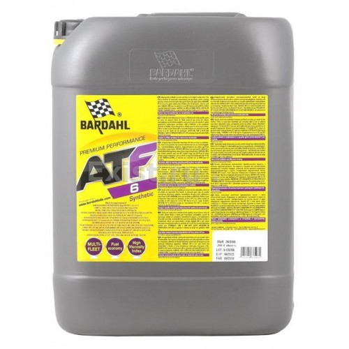 Трансмісійна олива BARDAHL ATF 6 20л. 36598 (36958)