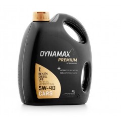 Моторна олива DYNAMAX ULTRA PLUS PD 5W40 4л API SN/CF;ACEA A3/B4/C3 VW 502.00/505.00/505.01;BMW Longlife-04;MB 229.51;Fo