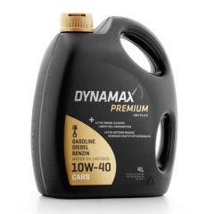 Моторна олива DYNAMAX UNI PLUS 10W40 4л API SM/СF;ACEA A3/B4 MB 229.1;VW 501.01/505.00/502.00/500.00
