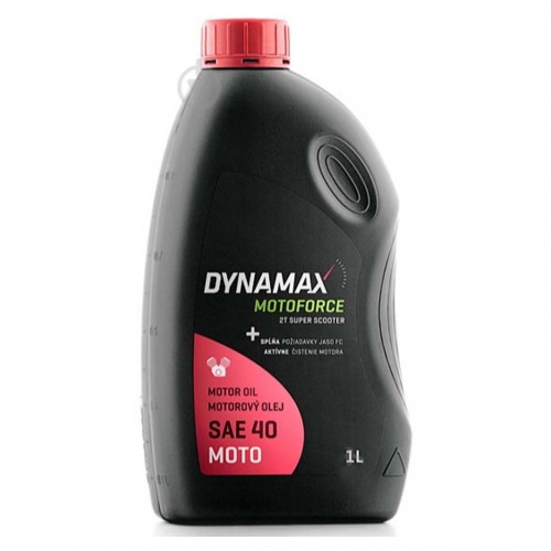 Моторна олива DYNAMAX MOTO MF 2T SUPER SCOOTER 1л SAE 40 API TC; JASO FC