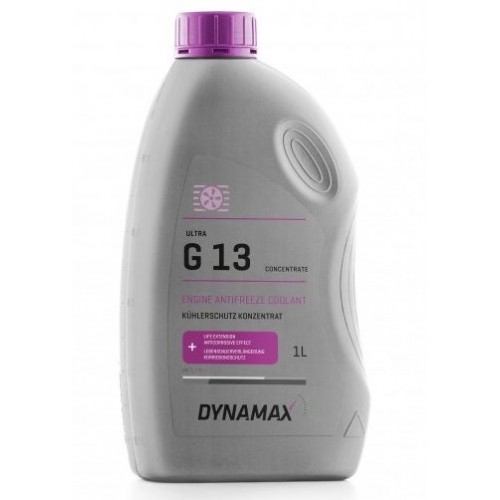 Концентрат антифризу DYNAMAX COOL ULTRA G13 1л рожевий