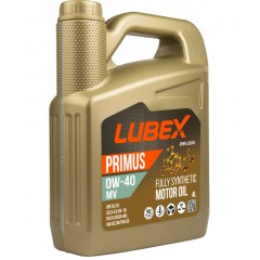 Моторна олива LUBEX PRIMUS MV 0W40 4л API SN/CF; ACEA A3/B4 MB 229.3; RN 0700; VW 502.00/505.00