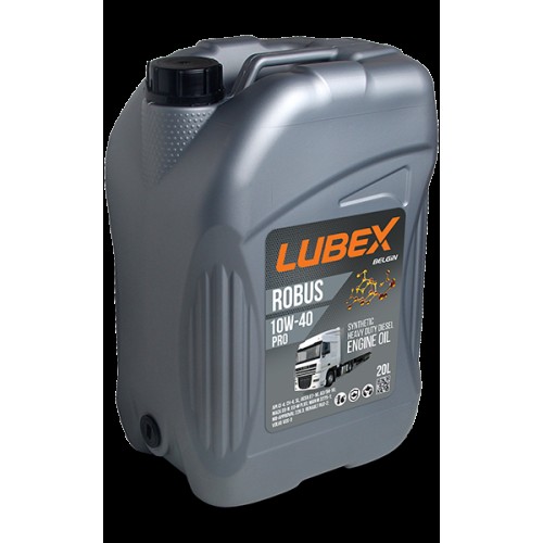Моторна олива LUBEX ROBUS PRO 10w40 20л API CI-4; ACEA E7; RLD-2; VDS-3; MB 228.3