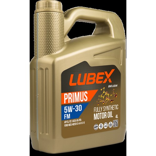 Моторна олива LUBEX PRIMUS FM 5w30 5л ACEA A5/B5; API SL/CF