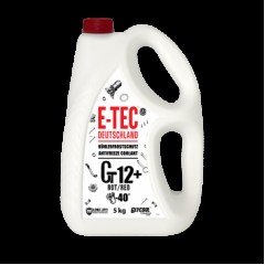 Антифриз G12+ (-40) Glycsol червоний XLC E-TEC кан. п/е 5л