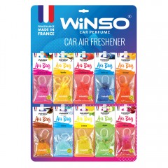 Ароматизатор мішечок Winso Air Bag MIX планшет 30шт 500004