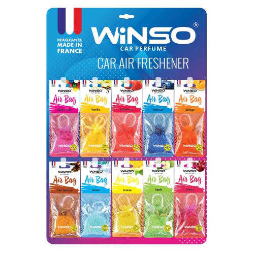 Ароматизатор мішечок Winso Air Bag MIX планшет 30шт 500004