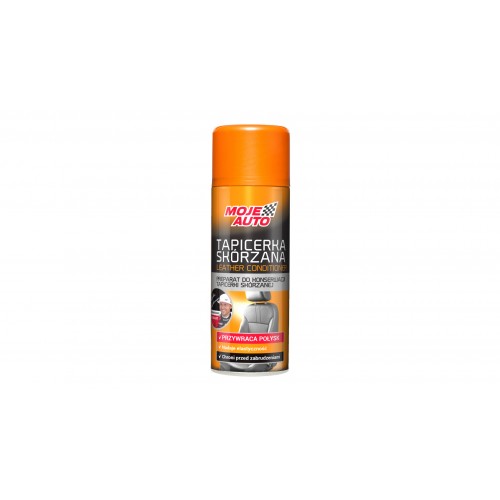 Очисник-кондиціонер шкіри Moje Auto Leather conditioner 400мл аерозоль 19-024