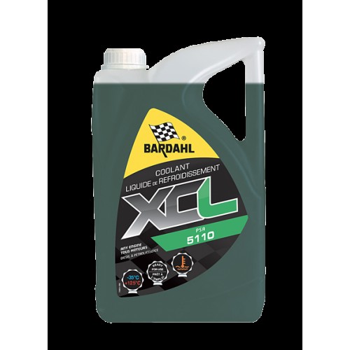 Антифриз (-35) BARDAHL XCL 5110 LIQUIDE DE REFROIDISSEMENT зелений 5л. 63113