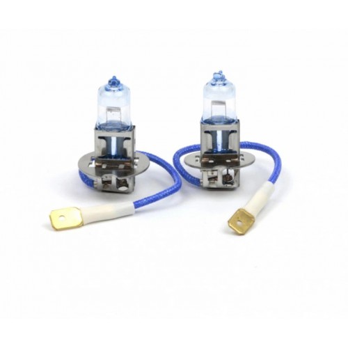 Автолампа галогенова SHAFER H3 12V55W Super Vision Ultra +100% (комплект, пластиковий бокс 2шт) SL3003 SL3003
